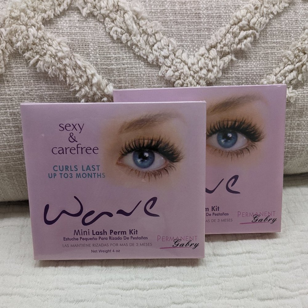 2 Wave Professional Eyelash Perm Kits